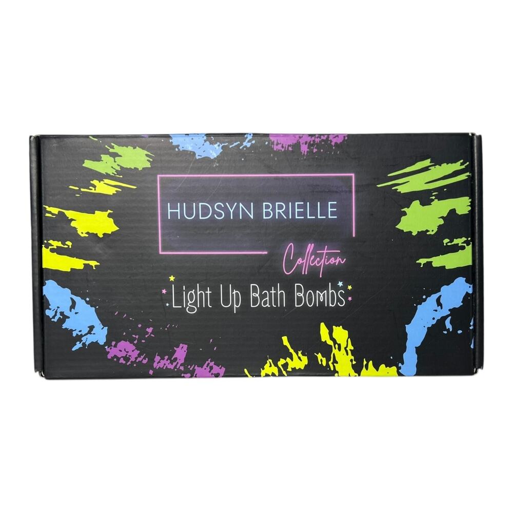 Hudsyn Brielle Light Up Bath Bombs Gift Set 8-Piece New in Box - Picture 2 of 3